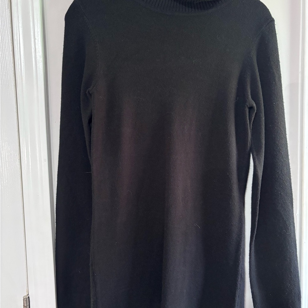 French Connection Black Ribbed Sweater - Picture 2 of 3
